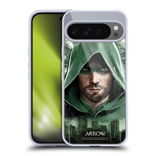 Arrow TV Series Graphics Oversized Soft Gel Case for Google Pixel 9 Pro XL
