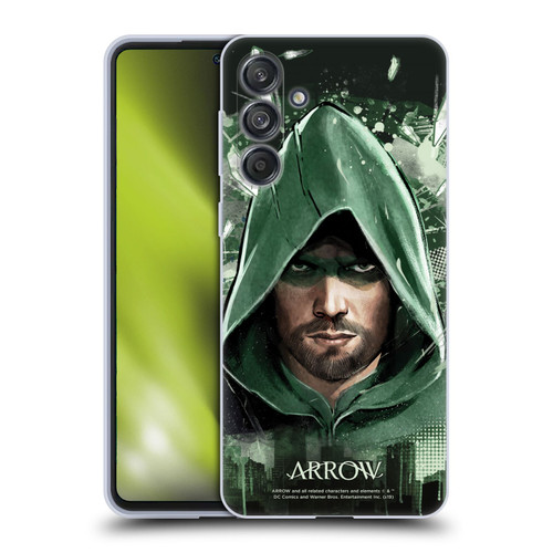 Arrow TV Series Graphics Oversized Soft Gel Case for Samsung Galaxy M55 5G