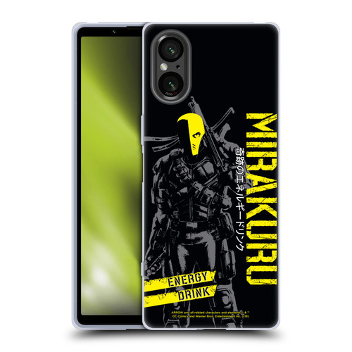 Arrow TV Series Graphics Deathstroke Mirakuru Soft Gel Case for Sony Xperia 5 V 5G