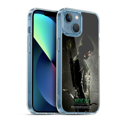 Arrow TV Series Posters In The Shadows Soft Gel Case for Apple iPhone 13 Mini & MagSafe