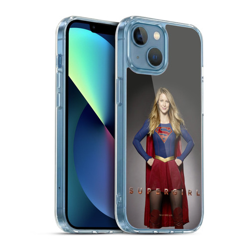 Supergirl TV Series Key Art Kara Zor-El Soft Gel Case for Apple iPhone 13 Mini & MagSafe