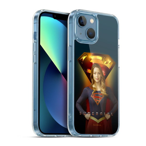 Supergirl TV Series Key Art Kara Danvers Soft Gel Case for Apple iPhone 13 Mini & MagSafe
