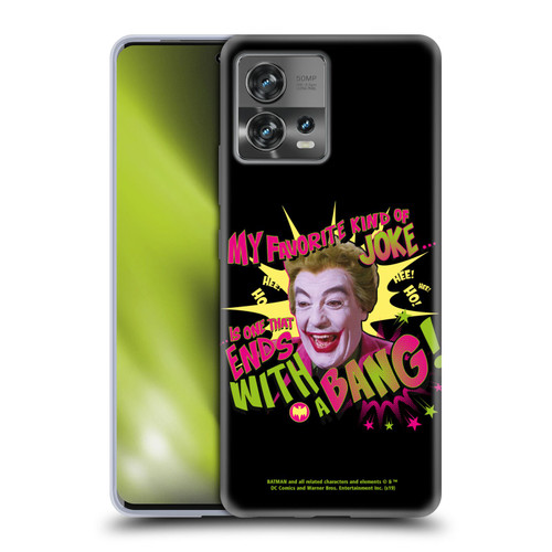 Batman TV Series Character Art Joker With A Bang Soft Gel Case for Motorola Moto Edge 30 Fusion