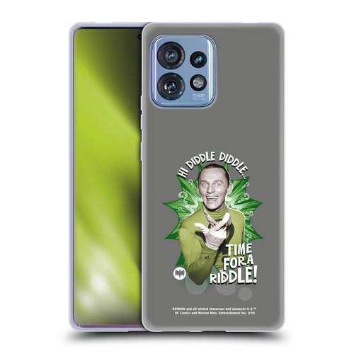 Batman TV Series Character Art Riddler Hi Diddle Soft Gel Case for Motorola Moto Edge 40 Pro