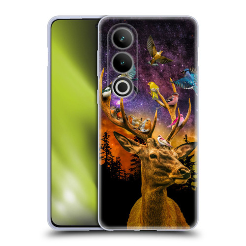 Dave Loblaw Animals Deer and Birds Soft Gel Case for OPPO OnePlus Ace 3V 5G