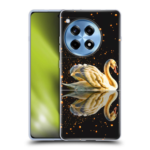 Dave Loblaw Animals Swan Lake Reflections Soft Gel Case for OPPO OnePlus Ace 3 5G