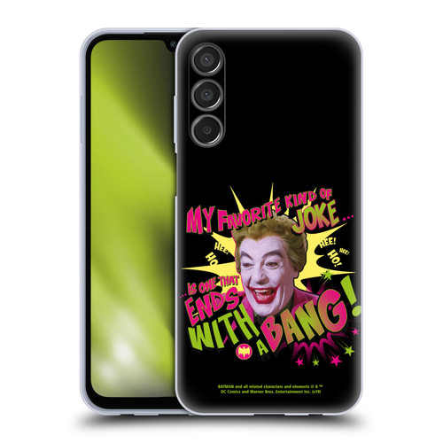 Batman TV Series Character Art Joker With A Bang Soft Gel Case for Samsung Galaxy M15/F15 5G