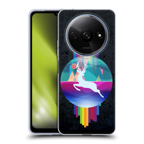 Dave Loblaw Contemporary Art Deer In Dome Soft Gel Case for Xiaomi Redmi A3
