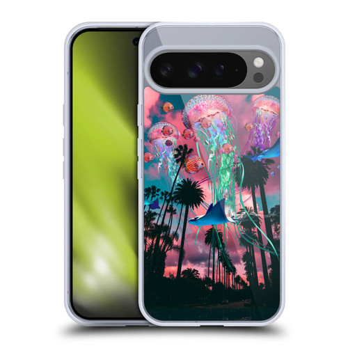 Dave Loblaw Jellyfish California Dreamin Jellyfish Soft Gel Case for Google Pixel 9 Pro XL