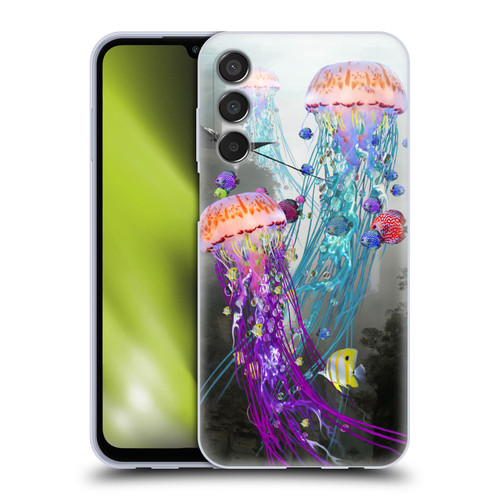Dave Loblaw Jellyfish Jellyfish Misty Mount Soft Gel Case for Samsung Galaxy M15/F15 5G