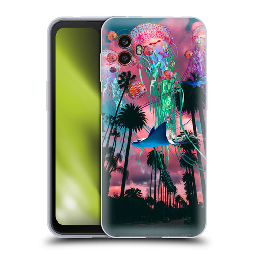 Dave Loblaw Jellyfish California Dreamin Jellyfish Soft Gel Case for Samsung Galaxy Xcover6 Pro/Pro2