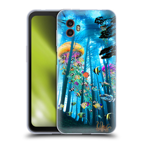 Dave Loblaw Jellyfish Electric Jellyfish In A Mist Soft Gel Case for Samsung Galaxy Xcover6 Pro/Pro2