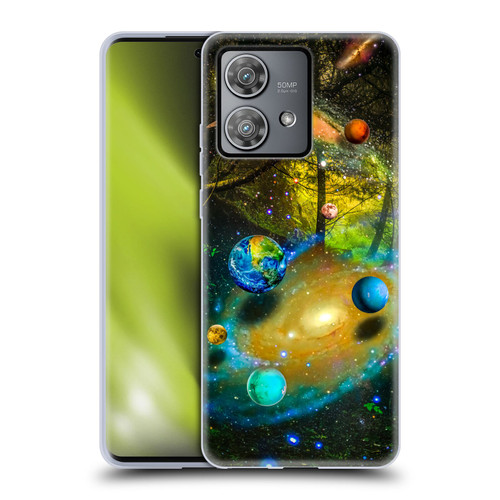 Dave Loblaw Sci-Fi And Surreal Universal Forest Soft Gel Case for Motorola Edge 40 Neo 5G