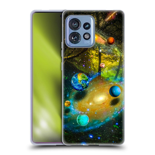 Dave Loblaw Sci-Fi And Surreal Universal Forest Soft Gel Case for Motorola Moto Edge 40 Pro