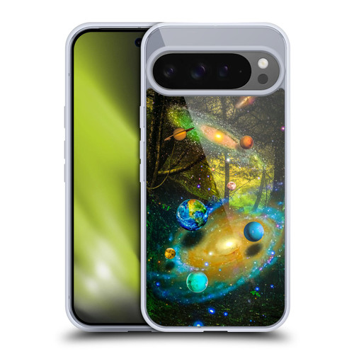 Dave Loblaw Sci-Fi And Surreal Universal Forest Soft Gel Case for Google Pixel 9 Pro XL