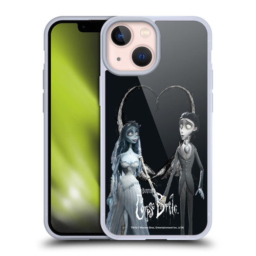 Corpse Bride Key Art Holding Hands Soft Gel Case for Apple iPhone 13 Mini