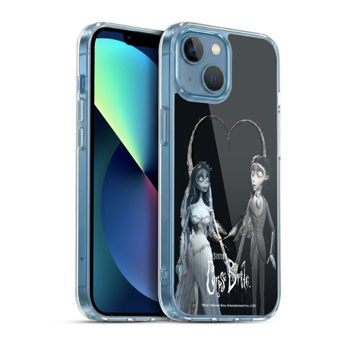Corpse Bride Key Art Holding Hands Soft Gel Case for Apple iPhone 13 Mini & MagSafe