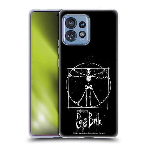 Corpse Bride Key Art Vitruvian Skeleton Soft Gel Case for Motorola Moto Edge 40 Pro