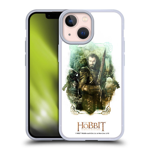 The Hobbit The Battle of the Five Armies Graphics Dwarves Soft Gel Case for Apple iPhone 13 Mini