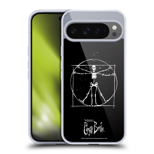 Corpse Bride Key Art Vitruvian Skeleton Soft Gel Case for Google Pixel 9 Pro XL