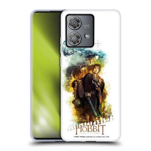 The Hobbit The Battle of the Five Armies Graphics Bilbo Journey Soft Gel Case for Motorola Edge 40 Neo 5G