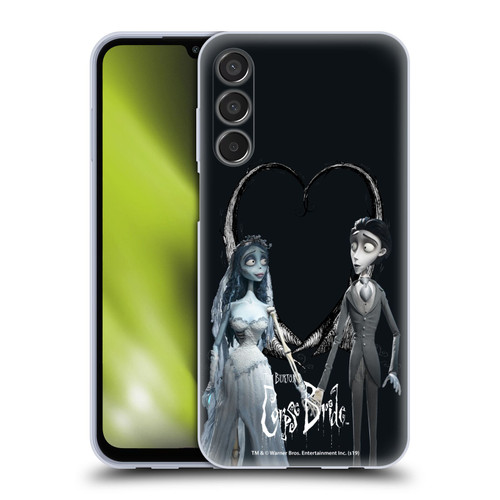 Corpse Bride Key Art Holding Hands Soft Gel Case for Samsung Galaxy M15/F15 5G
