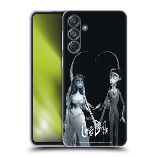 Corpse Bride Key Art Holding Hands Soft Gel Case for Samsung Galaxy M55 5G