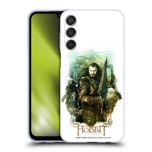 The Hobbit The Battle of the Five Armies Graphics Dwarves Soft Gel Case for Samsung Galaxy M15/F15 5G