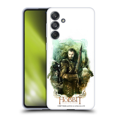 The Hobbit The Battle of the Five Armies Graphics Dwarves Soft Gel Case for Samsung Galaxy M55 5G