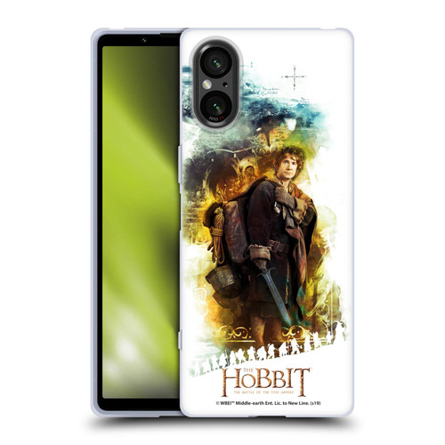 The Hobbit The Battle of the Five Armies Graphics Bilbo Journey Soft Gel Case for Sony Xperia 5 V 5G