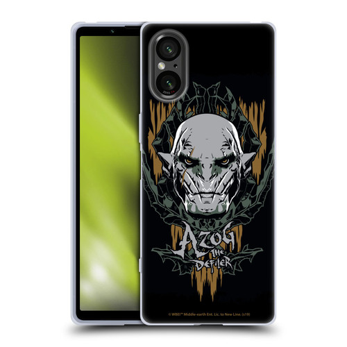 The Hobbit The Battle of the Five Armies Graphics Azog The Defiler Soft Gel Case for Sony Xperia 5 V 5G