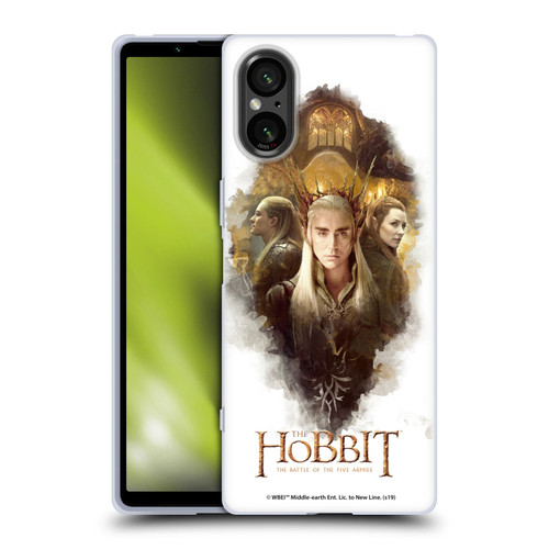 The Hobbit The Battle of the Five Armies Graphics Elves Soft Gel Case for Sony Xperia 5 V 5G