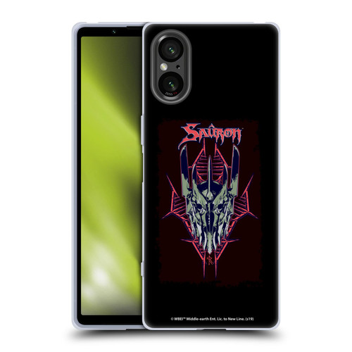 The Hobbit The Battle of the Five Armies Graphics Sauron Soft Gel Case for Sony Xperia 5 V 5G