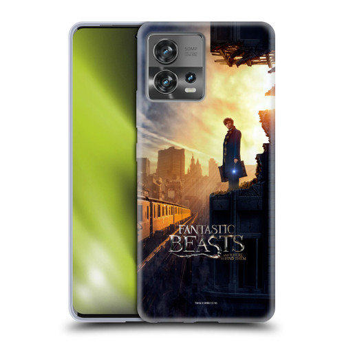 Fantastic Beasts And Where To Find Them Key Art Newt Scamander Poster 1 Soft Gel Case for Motorola Moto Edge 30 Fusion