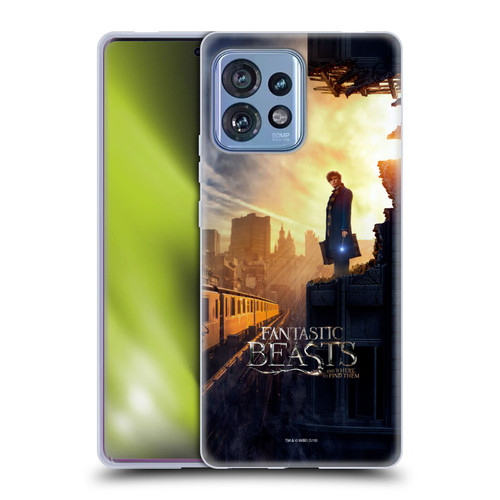 Fantastic Beasts And Where To Find Them Key Art Newt Scamander Poster 1 Soft Gel Case for Motorola Moto Edge 40 Pro