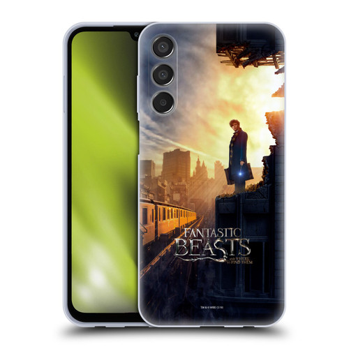 Fantastic Beasts And Where To Find Them Key Art Newt Scamander Poster 1 Soft Gel Case for Samsung Galaxy M15/F15 5G