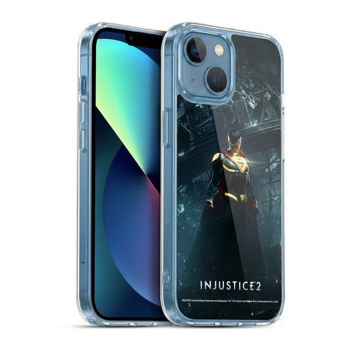 Injustice 2 Characters Superman Soft Gel Case for Apple iPhone 13 Mini & MagSafe