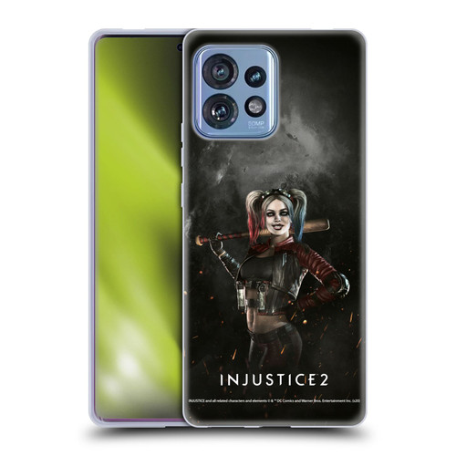 Injustice 2 Characters Harley Quinn Soft Gel Case for Motorola Moto Edge 40 Pro