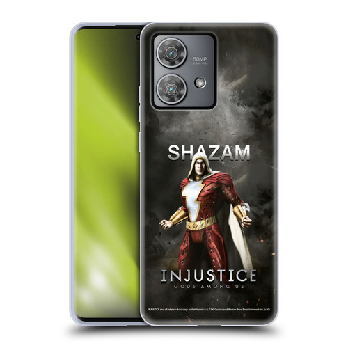 Injustice Gods Among Us Characters Shazam Soft Gel Case for Motorola Edge 40 Neo 5G