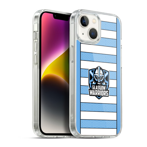 Glasgow Warriors 2024/25 Crest Kit Away Soft Gel Case for Apple iPhone 14