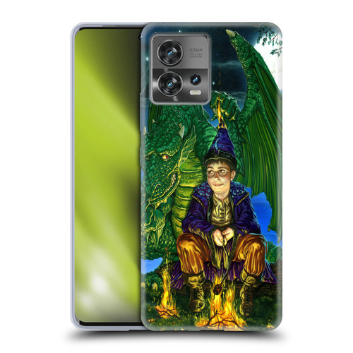 Ed Beard Jr Dragon Friendship Oops Said Soft Gel Case for Motorola Moto Edge 30 Fusion