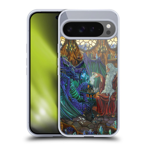 Ed Beard Jr Dragon Friendship Wizard & Dragon Soft Gel Case for Google Pixel 9 Pro XL