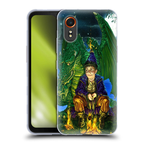 Ed Beard Jr Dragon Friendship Oops Said Soft Gel Case for Samsung Galaxy Xcover7 5G