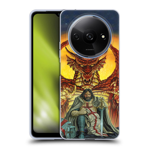 Ed Beard Jr Dragon Friendship Knight Templar Soft Gel Case for Xiaomi Redmi A3