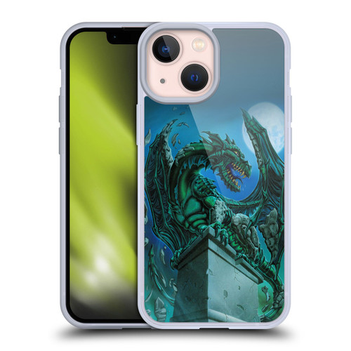 Ed Beard Jr Dragons The Awakening Soft Gel Case for Apple iPhone 13 Mini