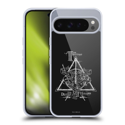 Harry Potter Deathly Hallows XIV Triangle Symbol Soft Gel Case for Google Pixel 9 Pro XL