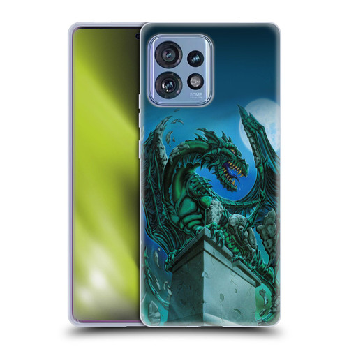 Ed Beard Jr Dragons The Awakening Soft Gel Case for Motorola Moto Edge 40 Pro