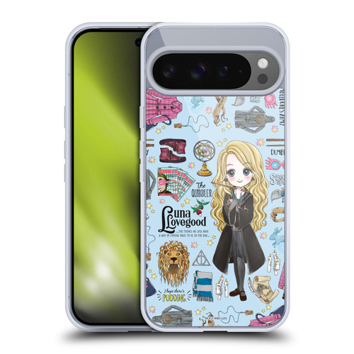 Harry Potter Deathly Hallows XXXVII Luna Pattern Soft Gel Case for Google Pixel 9 Pro XL
