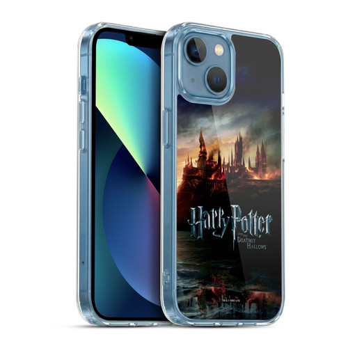 Harry Potter Deathly Hallows VIII Castle Soft Gel Case for Apple iPhone 13 Mini & MagSafe