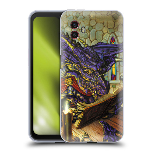 Ed Beard Jr Dragons A Good Book Soft Gel Case for Samsung Galaxy Xcover6 Pro/Pro2